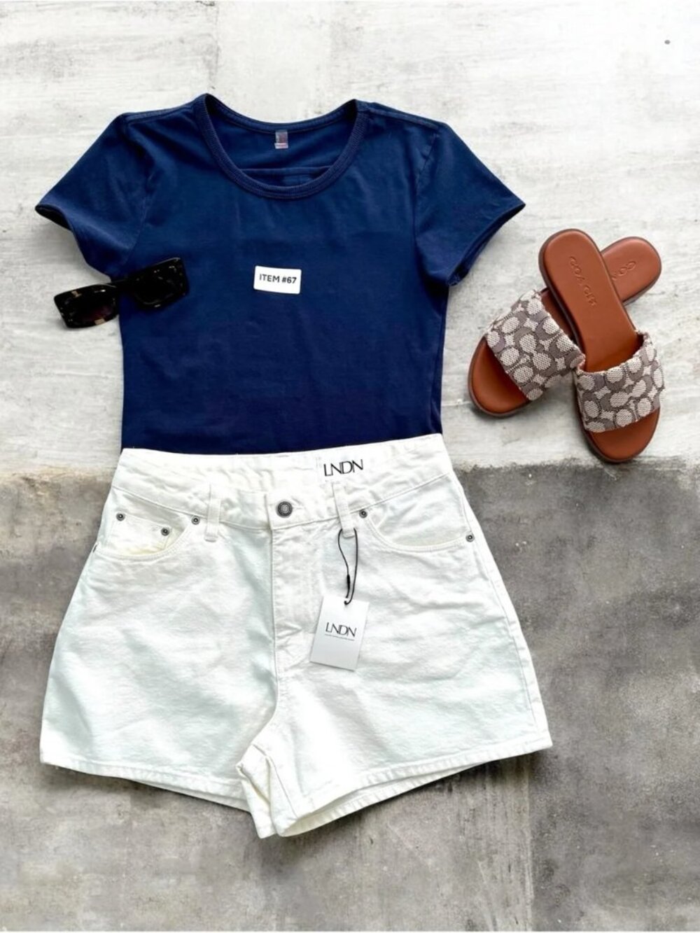 Free People Movement Tee in Midnight Navy "On The Go" Size Small